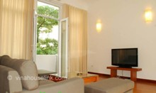 Two warm bedrooms with the modern equipment apartment for rent in Ha Hoi