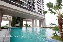 Bright and luxury 3 bedrooms apartment for rent in Dolphin plaza - 22nd floor 