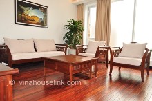 Apartment for rent with 2 bedrooms & 2 bathrooms in Xom Chua, Dang Thai Mai Street 