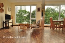 A nice apartment for rent in Truc Bach Island-Lake view - 1 bedroom -3rd floor -Elevator 
