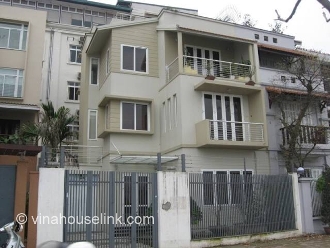  villa 4 bedroom, 127m2 x 3 floor, thuy khue street, lake view
