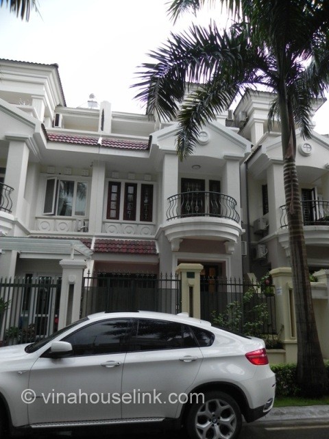 4 bedroom villa for rent in Ciputra - area 130 m2 - 3 floor