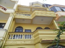 House for rent, 4 floors, 4 bedrooms, nice front yard in Nghi Tam Village