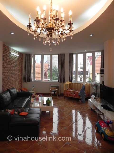 Unique style house with 7 bedrooms for rent in To Ngoc Van Street