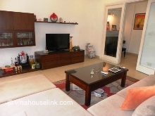 Very beautiful house with full furniture for rent in Nui Truc Street, 4 floors, 5 bedrooms