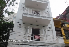 Classic design house for rent in Xuan Dieu Street with 4 floors