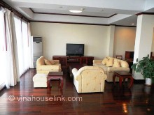 Luxury Serviced Apartment for rent in Tay Ho area, 3 bedroom - Floor area 280m2 - Great lake view