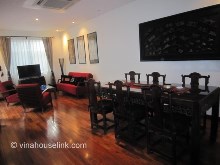 Lovely house for rent in Nghi Tam Village with full furniture and nice West Lake View