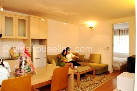 A very nice serviced apartment for rent- Area 50m2 - Elevator