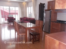 Bright and spacious service  apartment for rent - Area 140m2 - 4th Floor - Elevator 
