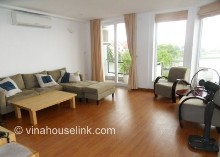 Lake view and modern design 3 bedrooms apartment for rent -Elevator - Area 165m2 