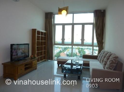 The Vista apartment on Ha Noi highway for rent: 1200USD.