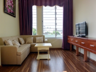 Elegant 2 bedrooms serviced apartment for rent in Phan Huy Chu street - 7th floor