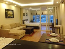 Lake view -1 bedroom apartment for rent in Pham Huy Thong street - 3rd Floor -Elevator 
