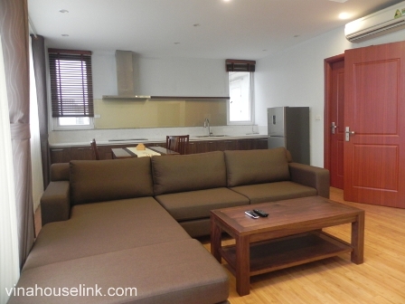 2 bedroom serviced apartment for rent in Yen Phu - 5th Floor- 90m2