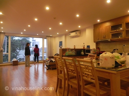 Luxury and bright 2 bedroom apartment for rent in Tay Ho- Hanoi.