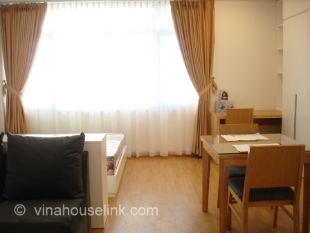 A lovely studio -3rd floor -55 sqm for rent in Ba Dinh - Hanoi