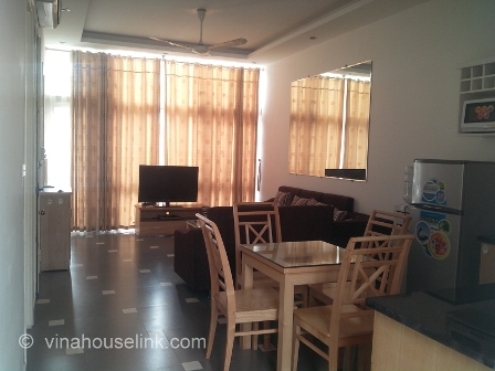 A beautiful 2 bedroom serviced apartment for rent in Linh Lang- Ba Dinh