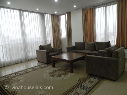 a bright, luxurious and spacious apartment for rent in Tay Ho