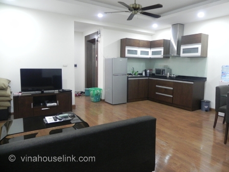 a Luxurious and lake view 1 bedroom serviced apartment for rent in To Ngoc Van st - Tay Ho- Hanoi