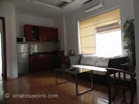 Lovely 1 bedroom serviced apartment for rent in Linh Lang - Ba Dinh - Hanoi