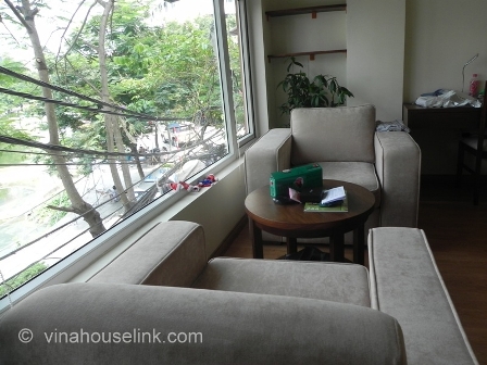 A luxury and spacious 2nd floor serviced studio in Pham Huy Thong street - Ba Dinh district