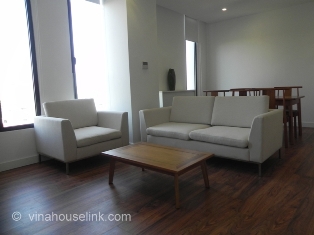 Brand new and lake view 3 bedroom serviced apartment for rent in Ba Mau lake - Hai Ba Trung - Hanoi.