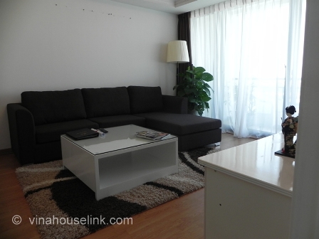 A luxury 2 bedrooms, 1 bathroom serviced apartment for rent in Ngoc Khanh- Ba Dinh - Hanoi