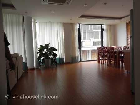 A luxurious and gorgeous 2 bedroom serviced apartment for rent in Dang  Thai Mai