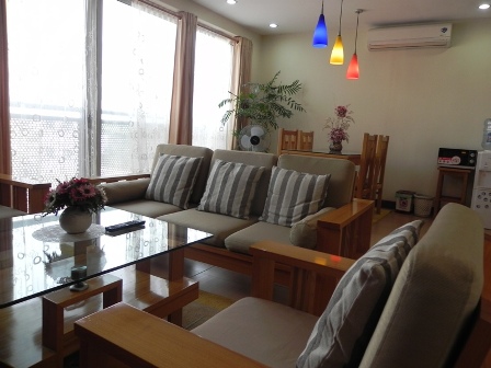 A beautiful 2 bedroom,1 bathroom apartment for rent in Kim Ma - Ba Dinh - Hanoi