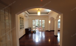 Beautiful house for rent To Ngoc Van street, Tay Ho, Hanoi. 