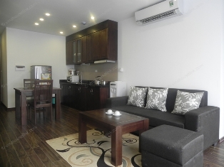Elegant 1 bed serviced apartment for rent in Tran Quoc Hoan street 