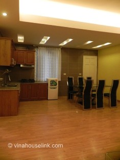 A spacious and nice 2 bedrooms apartment for rent  - 90m2 - Van Cao 