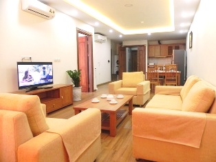 Special and elegant one bedroom-two bathrooms serviced apartment in Pham Ngoc Thach street-301