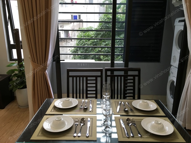 Cozy 2 bedrooms serviced apartment with high quality equipment, 5th floor(502), Ho Tung Mau