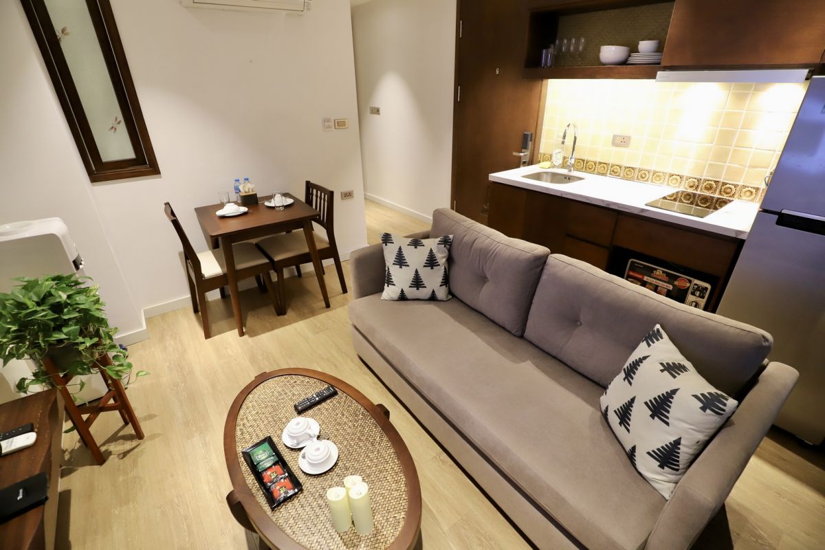 Service apartment 1 bedroom 1 bathroom at Ton That Thiep, Hoan Kiem, Ha Noi